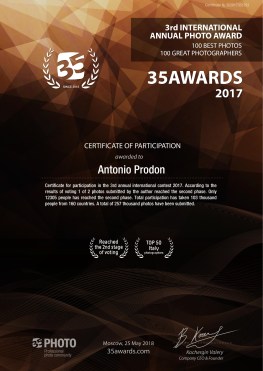 35aWARDS 2017 - TOP 50 ITALY PHOTOGRAPHERS